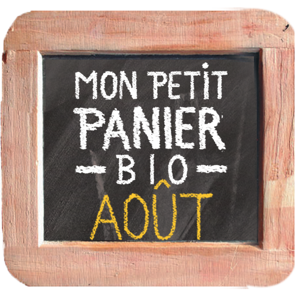 Mon petit panier bio d'Août 2019